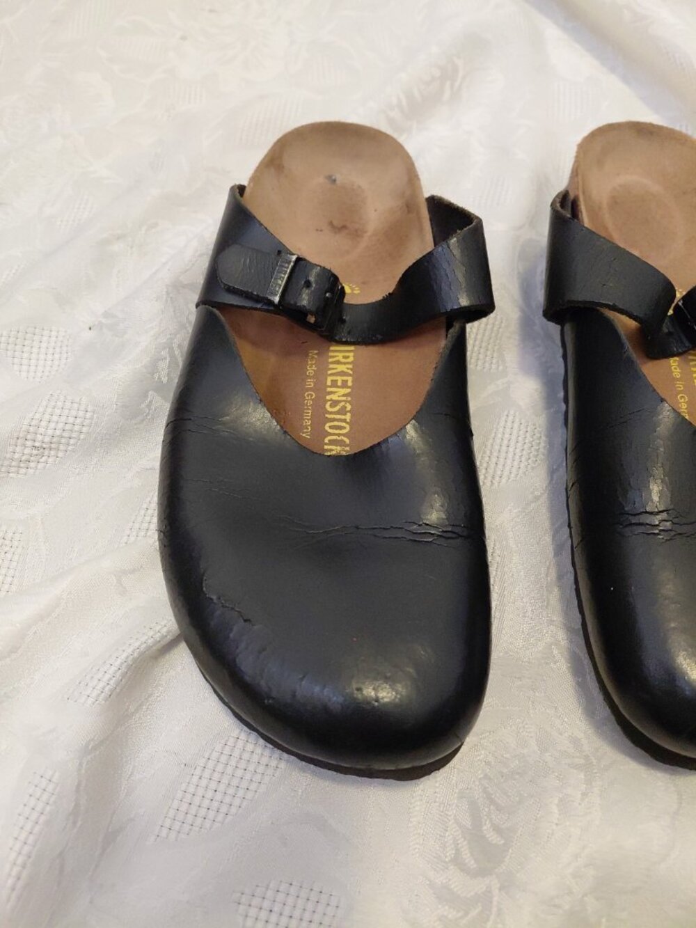 Birkenstock Rosemead Leather Slip On Mary Janes Mules  Size  US 8.0-8.5  EU 39 - Picture 2 of 8